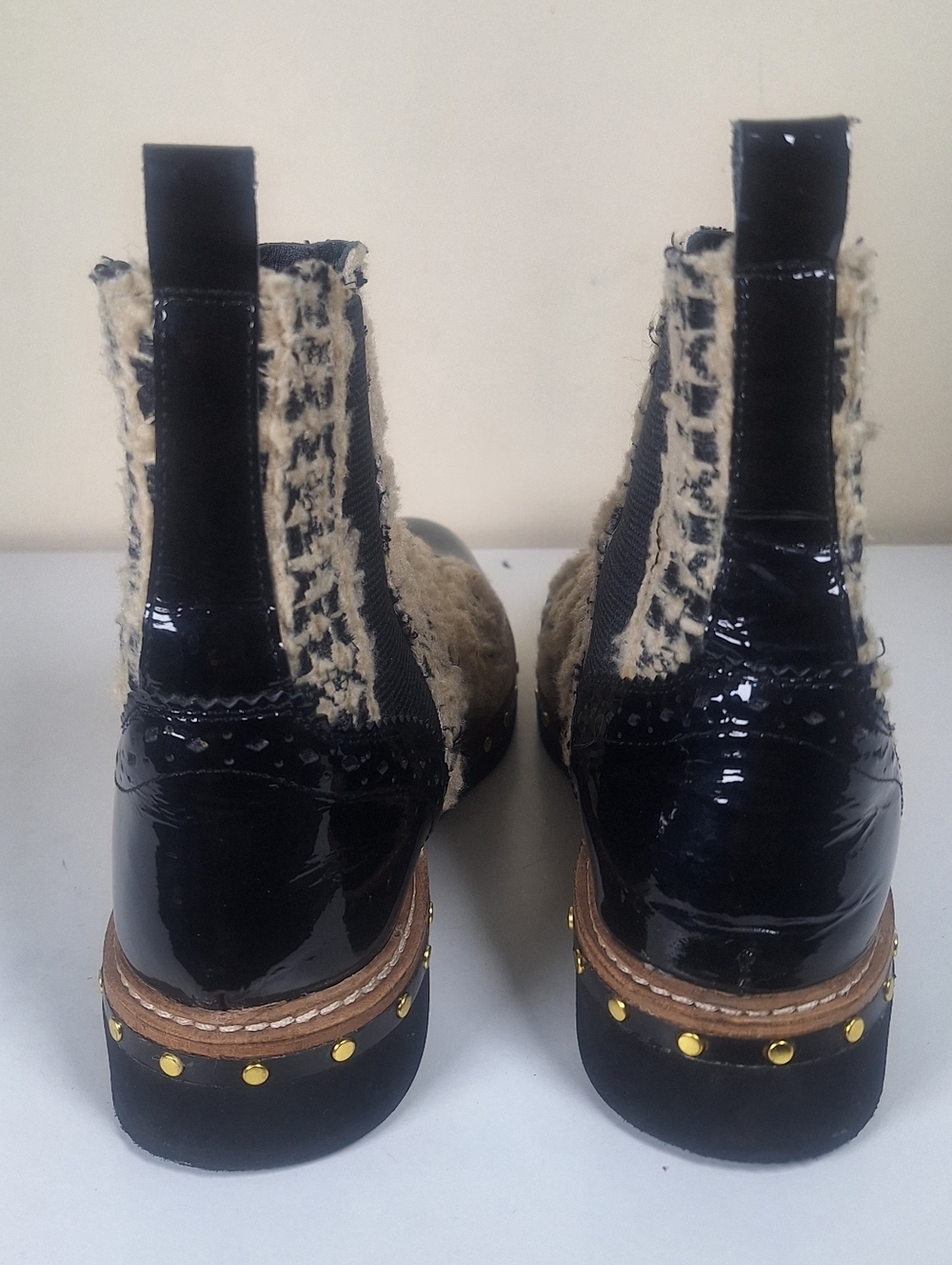 Free People Textile Atlas Chelsea Boot Size EU 38 - Picture 4 of 12